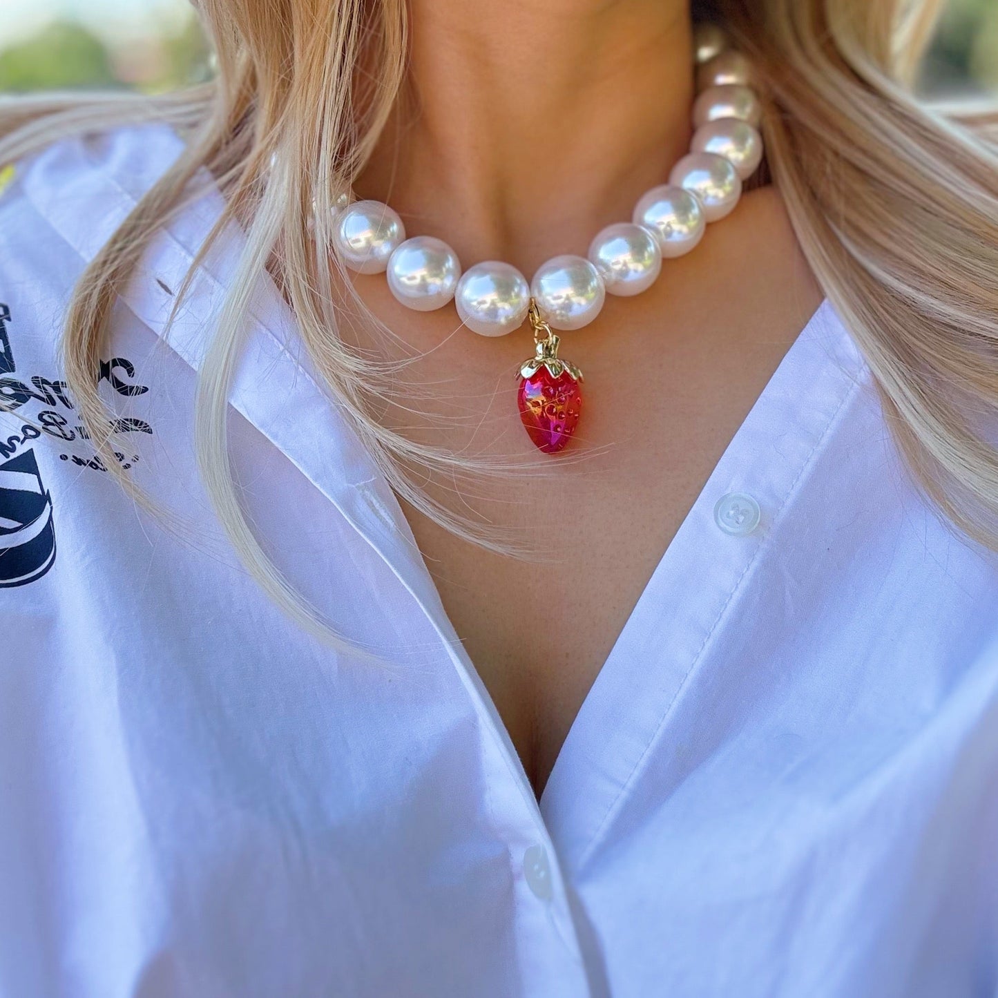 Color Bauble Sweet Fruit Lovely Necklace by Ellisonyoung.com