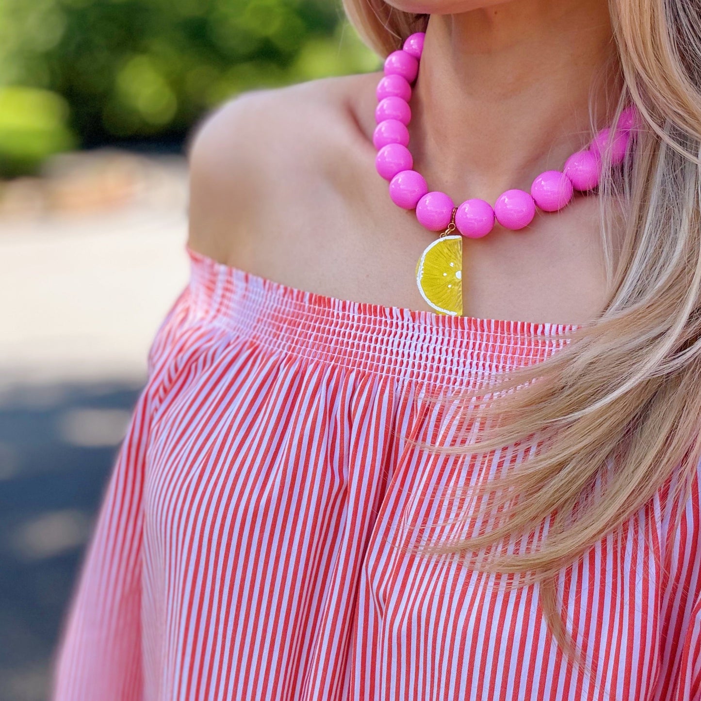 Color Bauble Sweet Fruit Lovely Necklace by Ellisonyoung.com