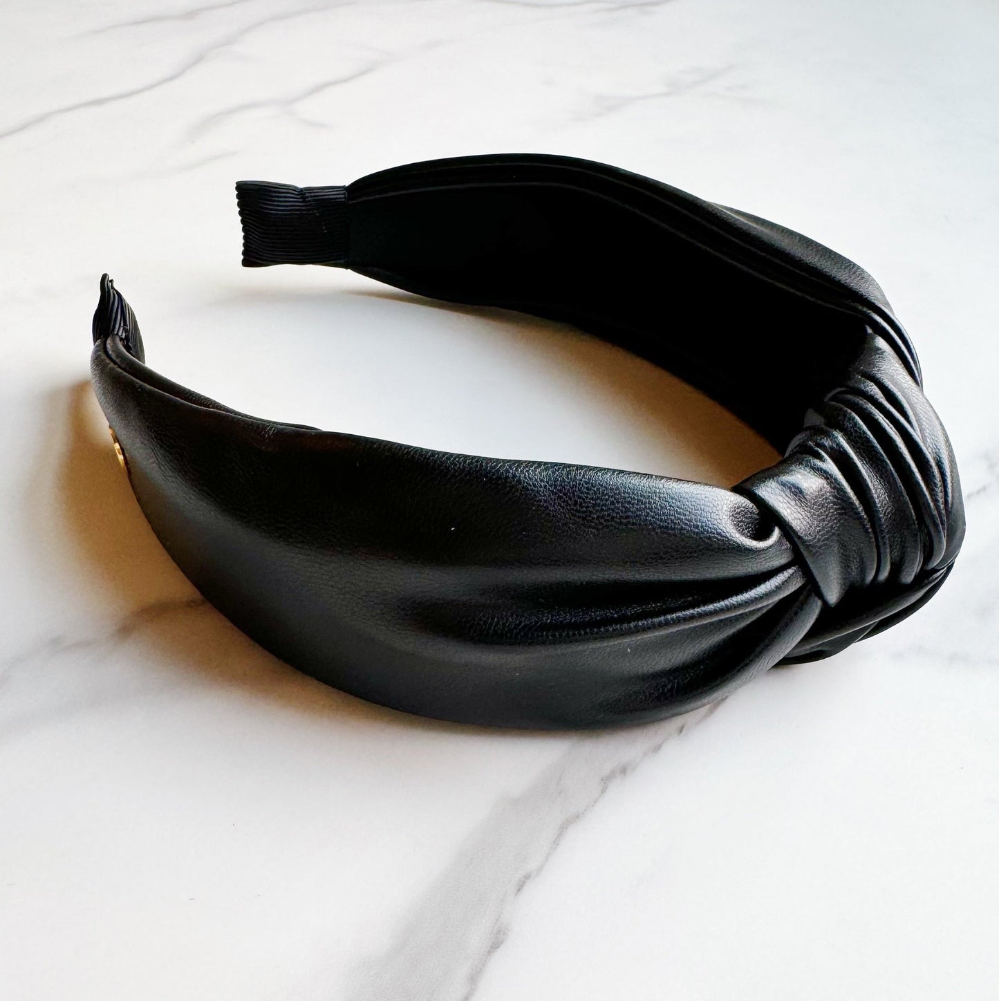 Leather Better Knotted Headband by Ellisonyoung.com