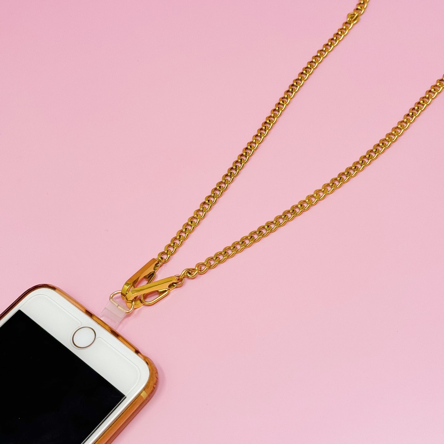 Golden Chain Multi Function Phone Lanyard by Ellisonyoung.com