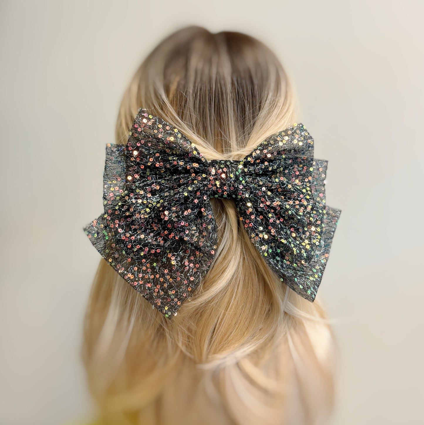 Shimmer Lover Bow Hair Clip by Ellisonyoung.com