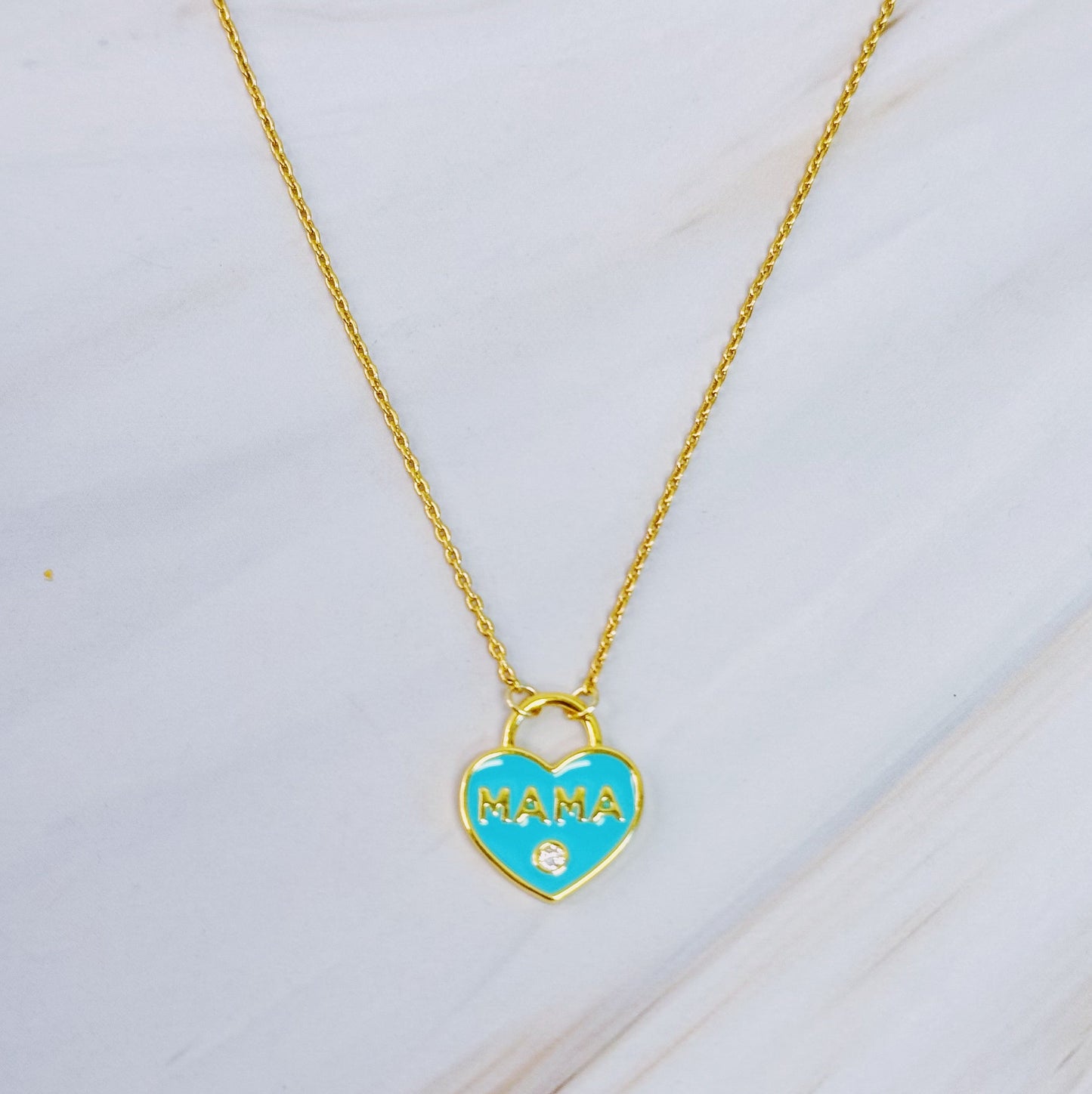 Pastel Locket Mama Necklace by Ellisonyoung.com