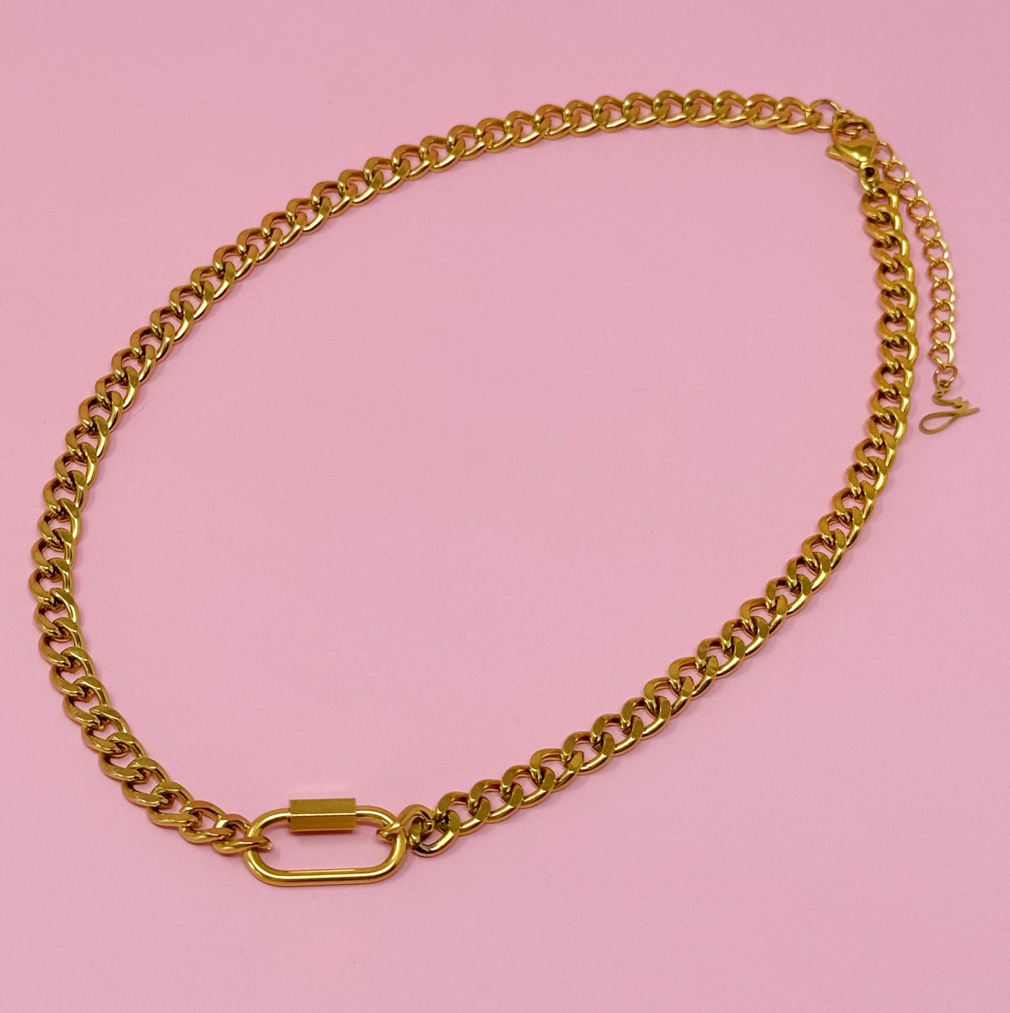 Golden Luxe Chain Necklace by Ellisonyoung.com