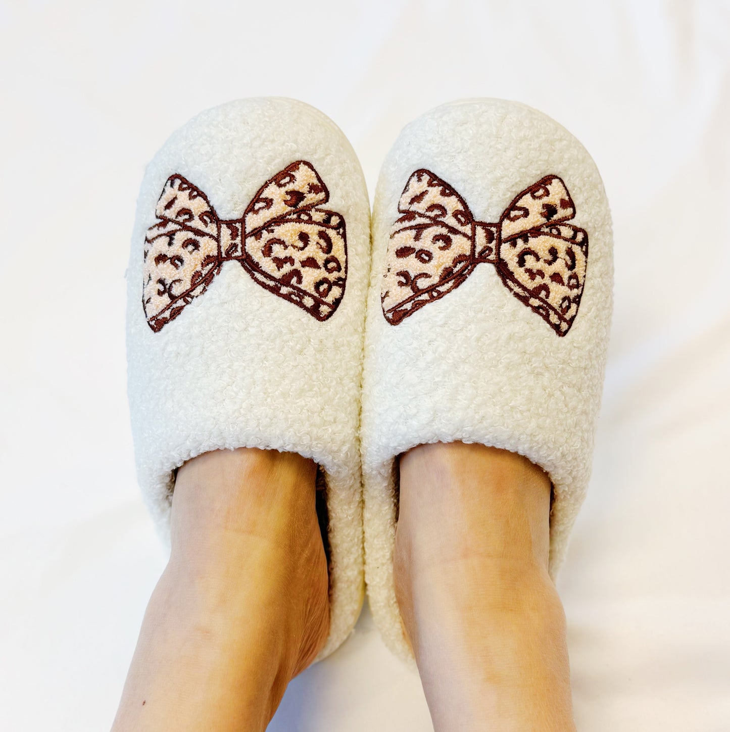 Emily Bow Cozy Lounge Slippers by Ellisonyoung.com