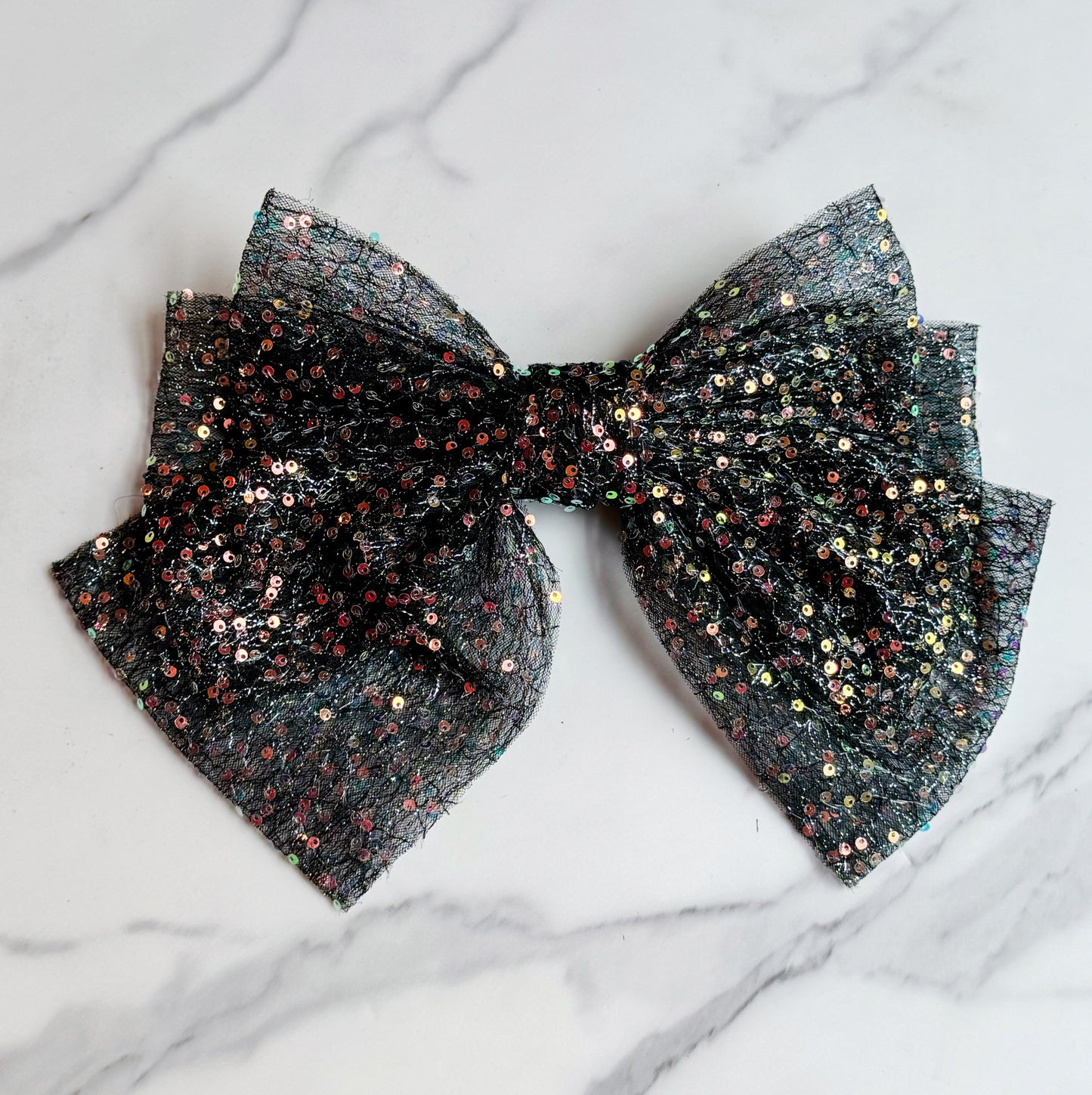 Shimmer Lover Bow Hair Clip by Ellisonyoung.com