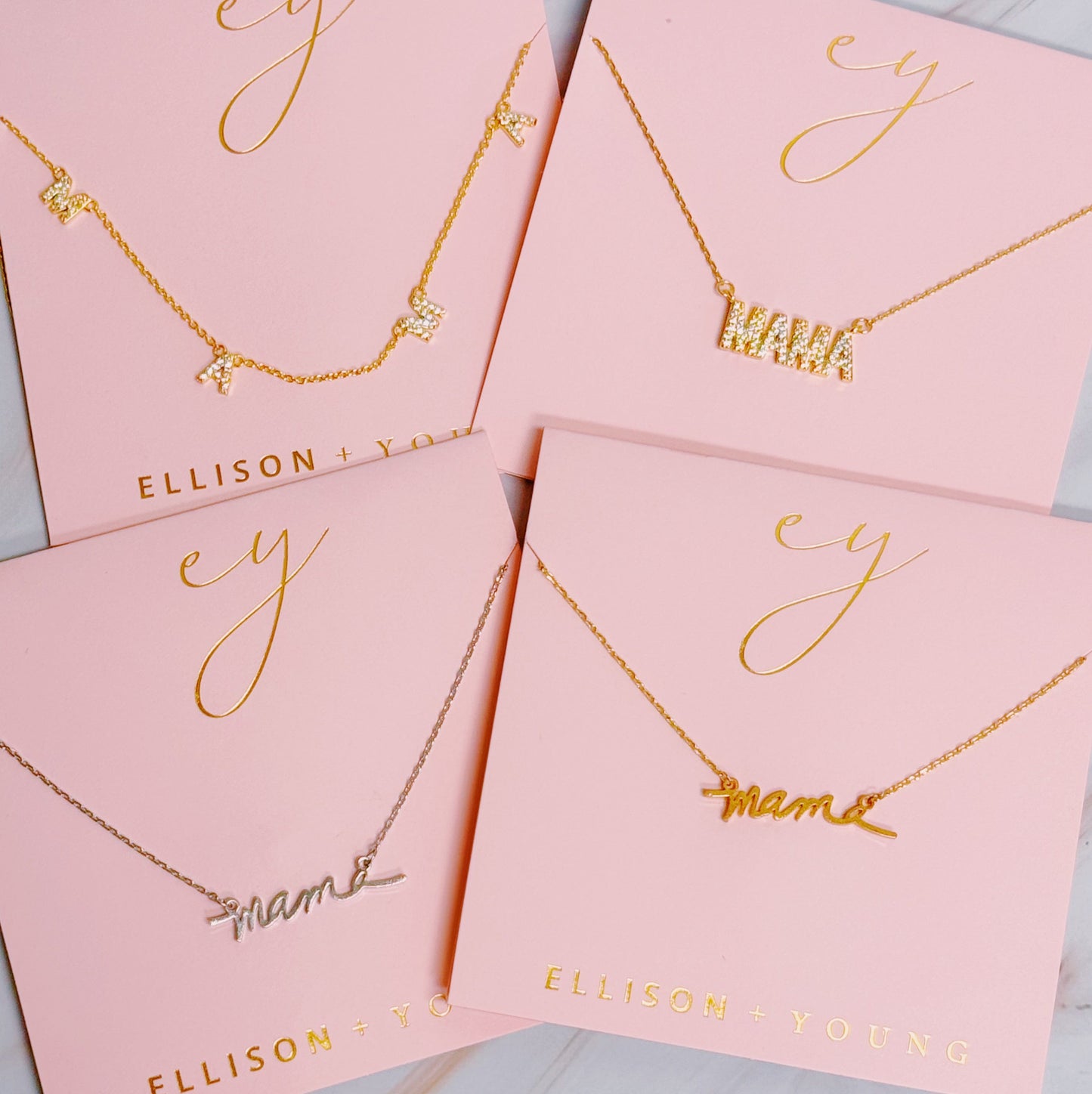 Sparkle Mama Necklace by Ellisonyoung.com