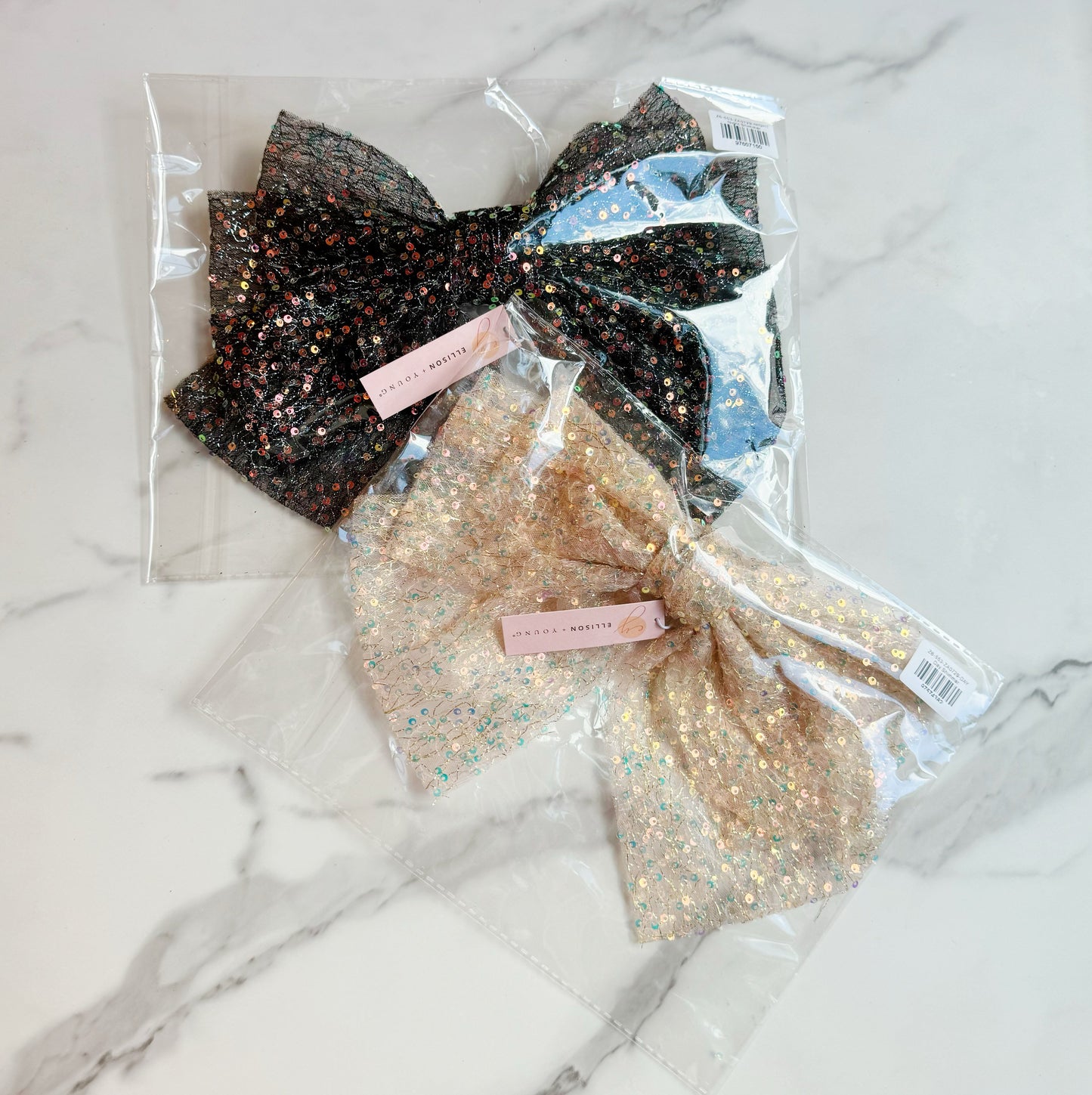 Shimmer Lover Bow Hair Clip by Ellisonyoung.com