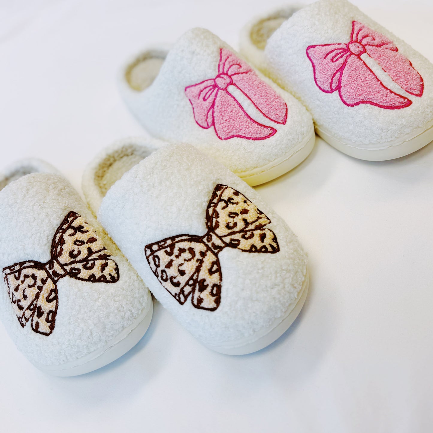 Emily Bow Cozy Lounge Slippers by Ellisonyoung.com