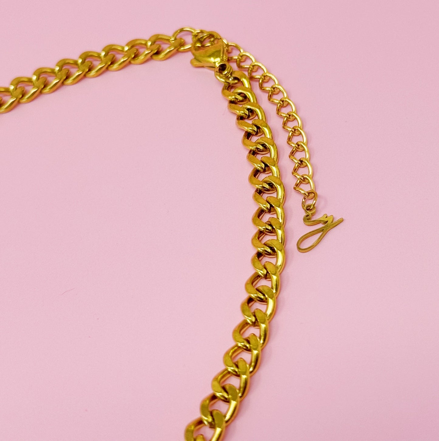 Golden Luxe Chain Necklace by Ellisonyoung.com