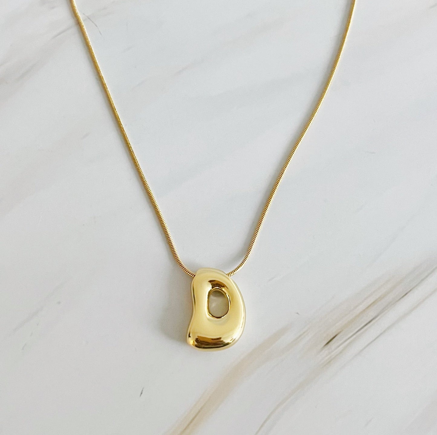 Balloon Letter Initial Necklace by Ellisonyoung.com