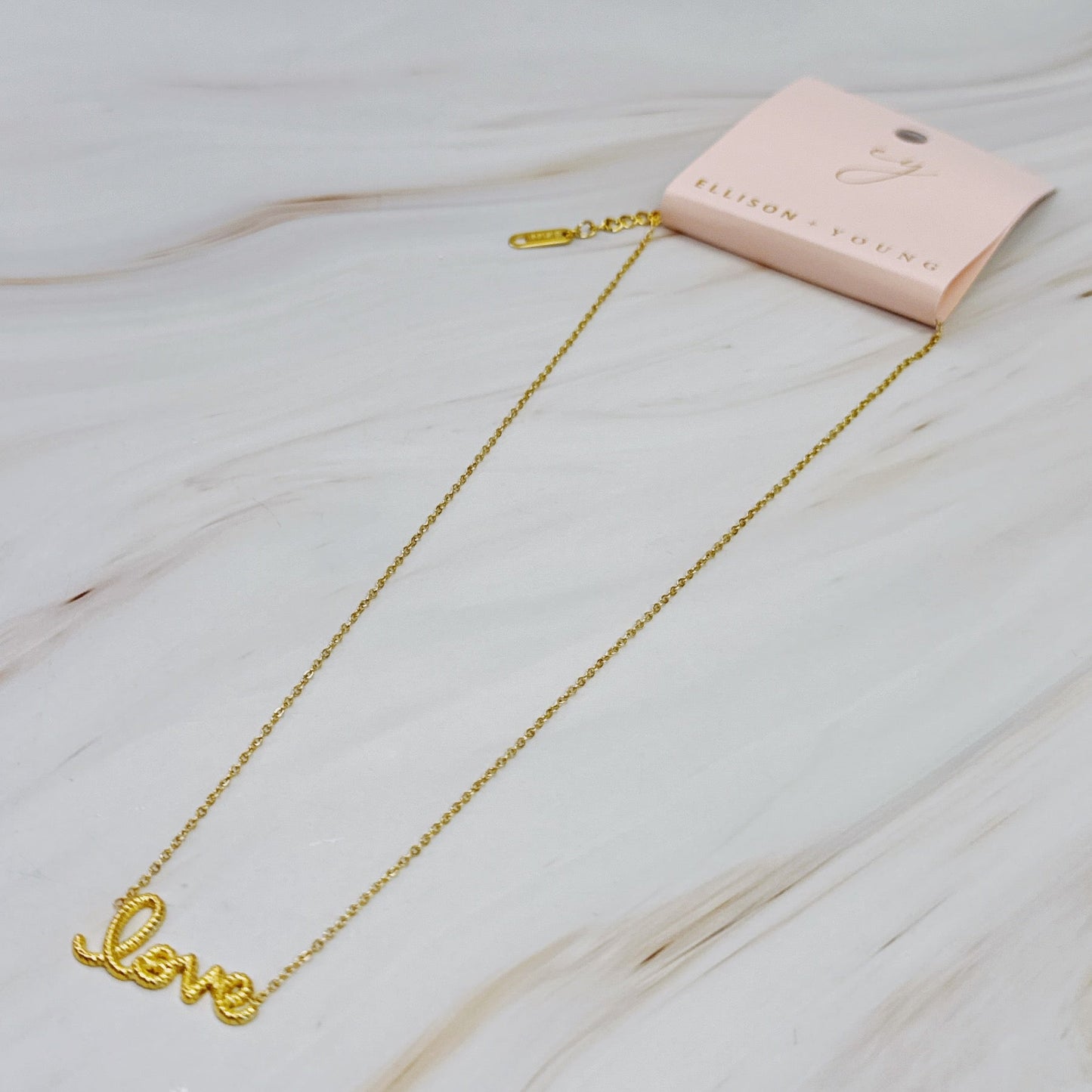 Lovely Love Necklace by Ellisonyoung.com