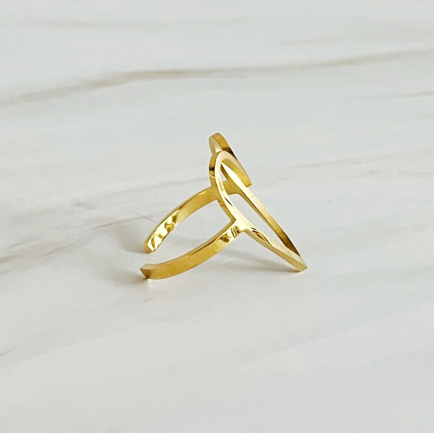 Open Heart Lovely Ring by Ellisonyoung.com