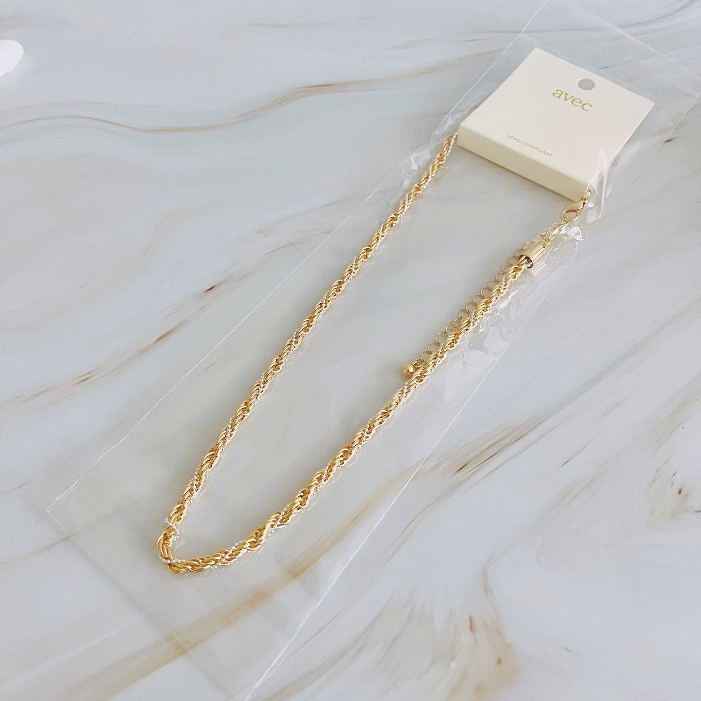 On Trend Rope Chain Necklace by Ellisonyoung.com