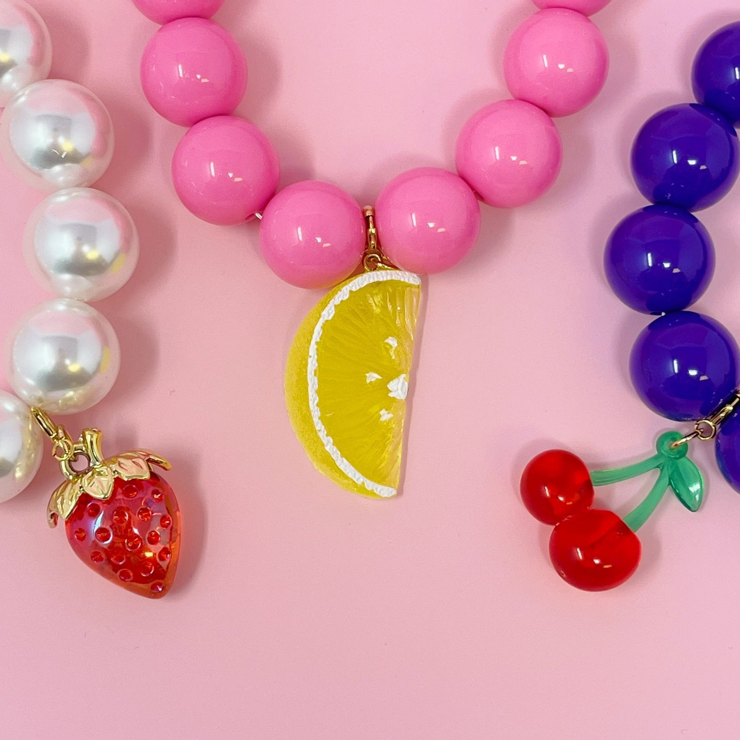 Color Bauble Sweet Fruit Lovely Necklace by Ellisonyoung.com