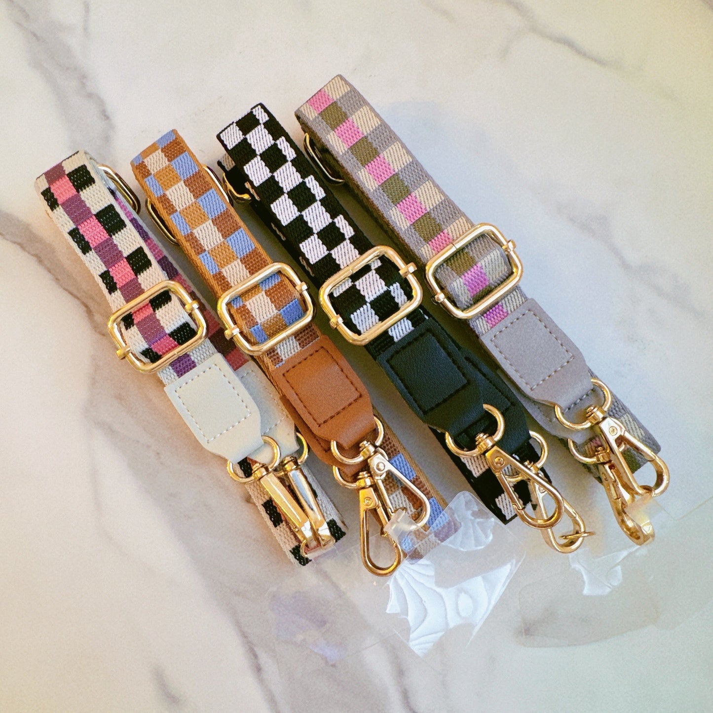 Checkered Crossbody Phone Lanyard by Ellisonyoung.com