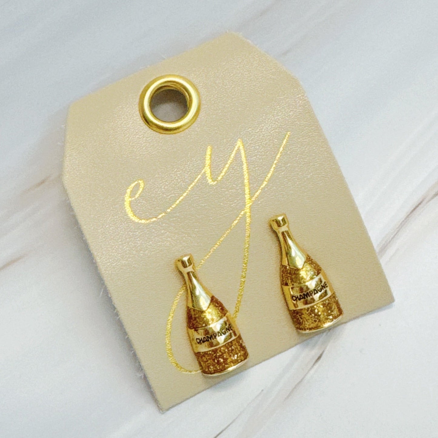 Pop The Shimmer Stud Earrings by Ellisonyoung.com
