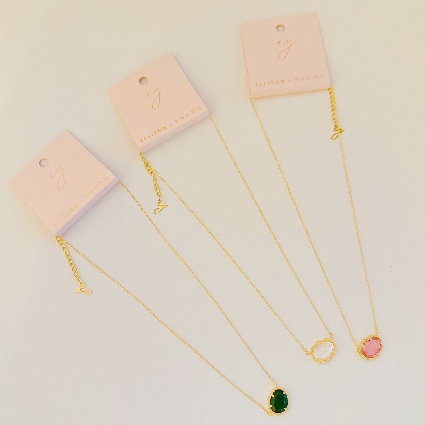 Clustered Glass Jewel Necklace by Ellisonyoung.com