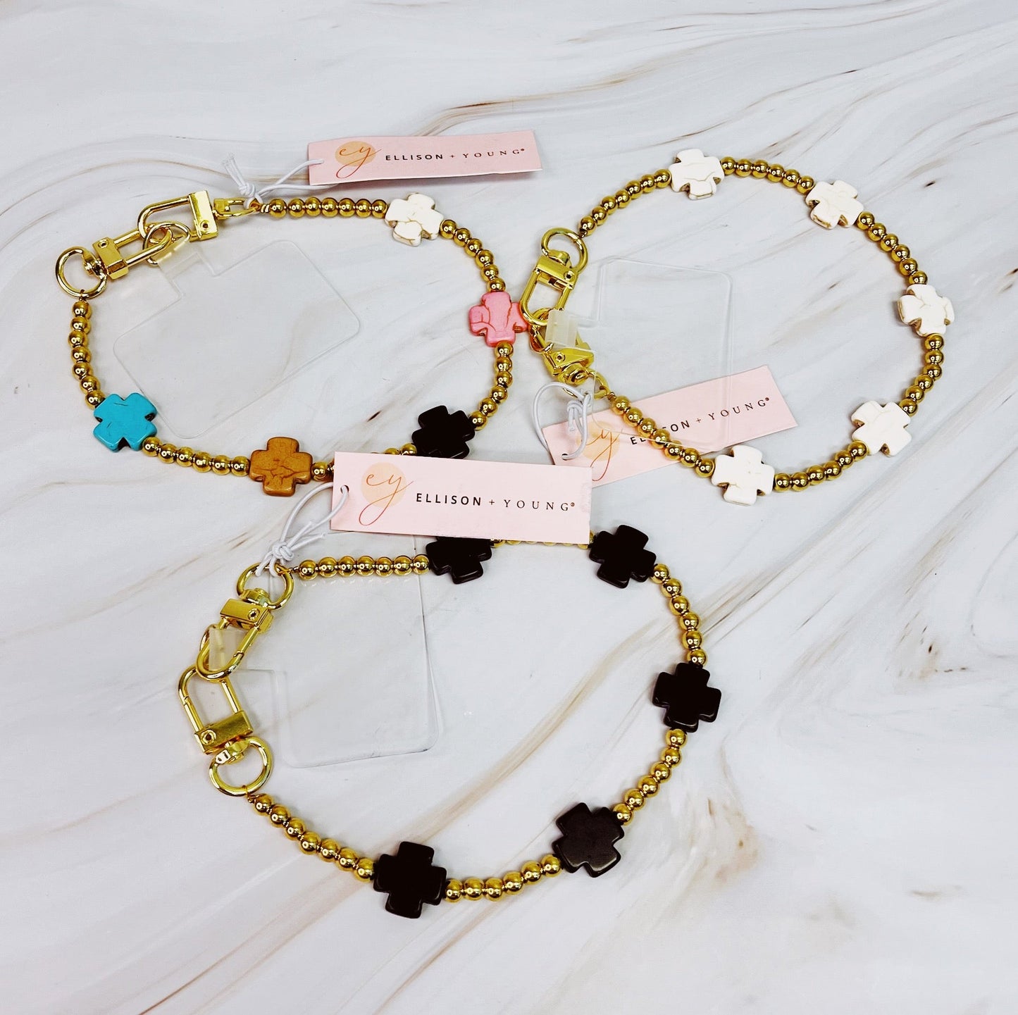 Blessed In Colors Phone Wrist Lanyard by Ellisonyoung.com
