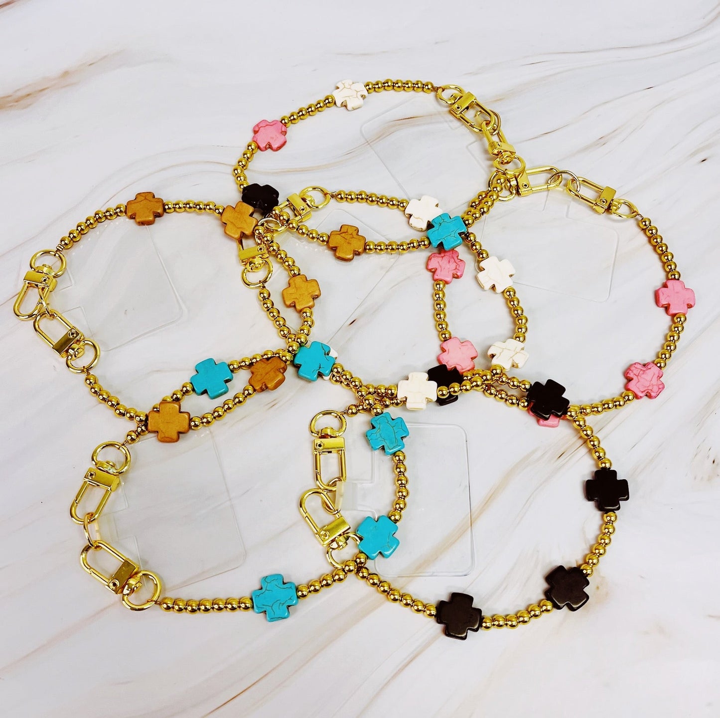 Blessed In Colors Phone Wrist Lanyard by Ellisonyoung.com