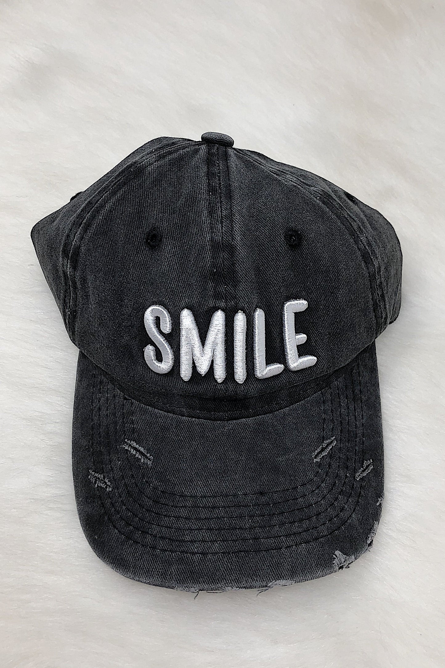 Smile Ball Cap by Ellisonyoung.com