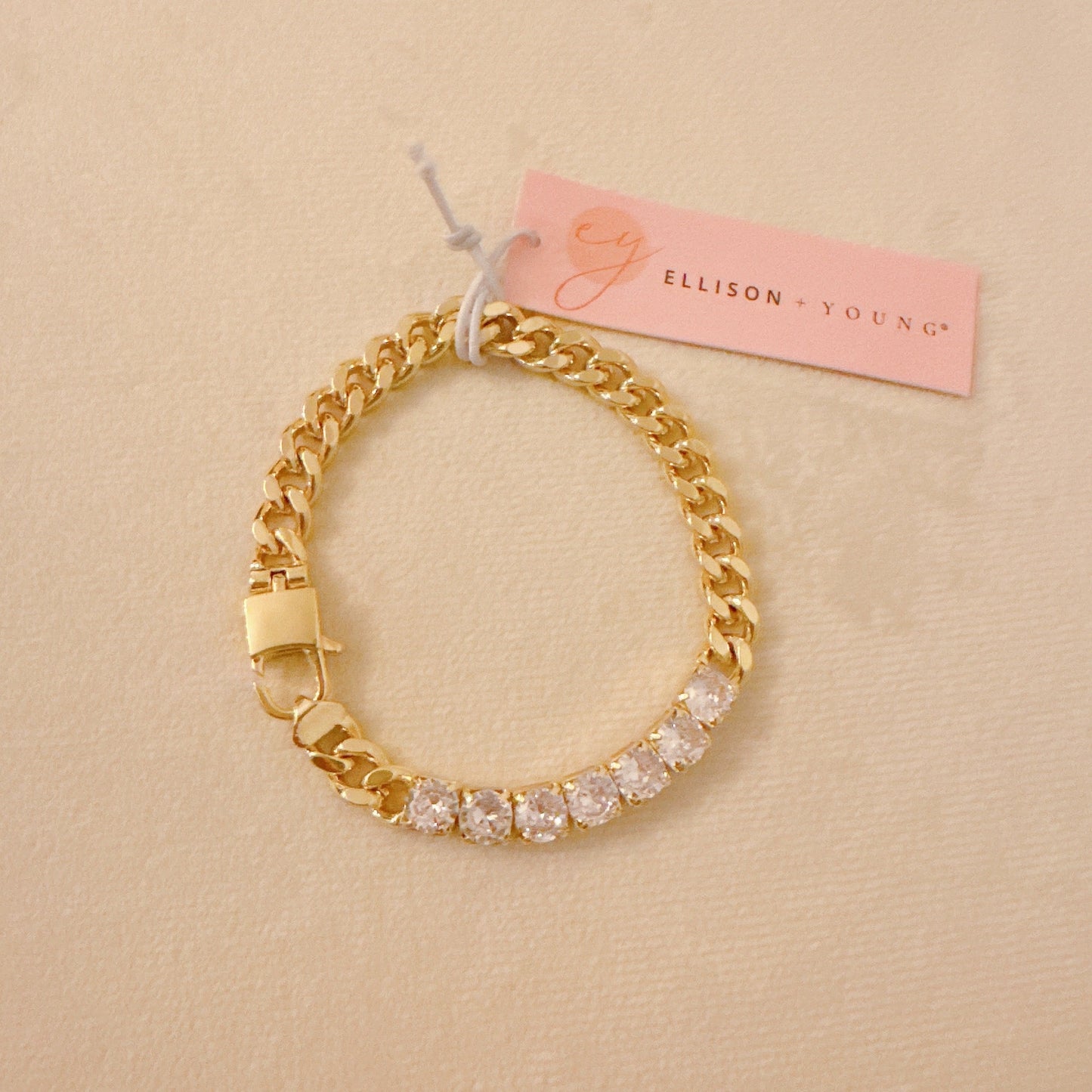 City Glam Chain Bracelet by Ellisonyoung.com