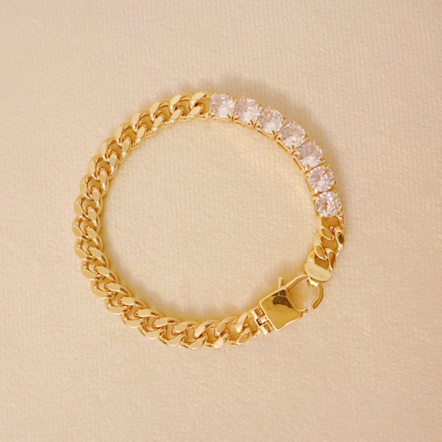 City Glam Chain Bracelet by Ellisonyoung.com