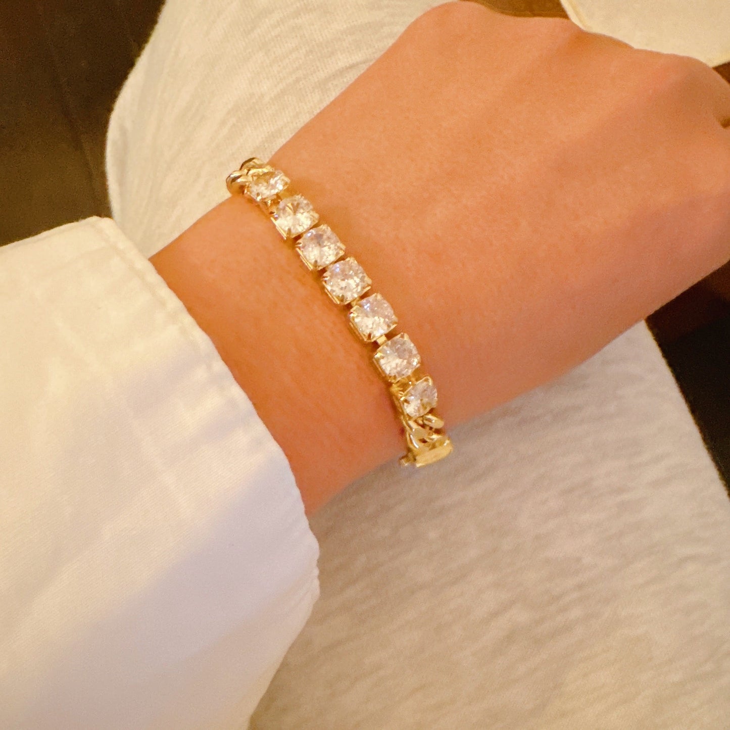 City Glam Chain Bracelet by Ellisonyoung.com