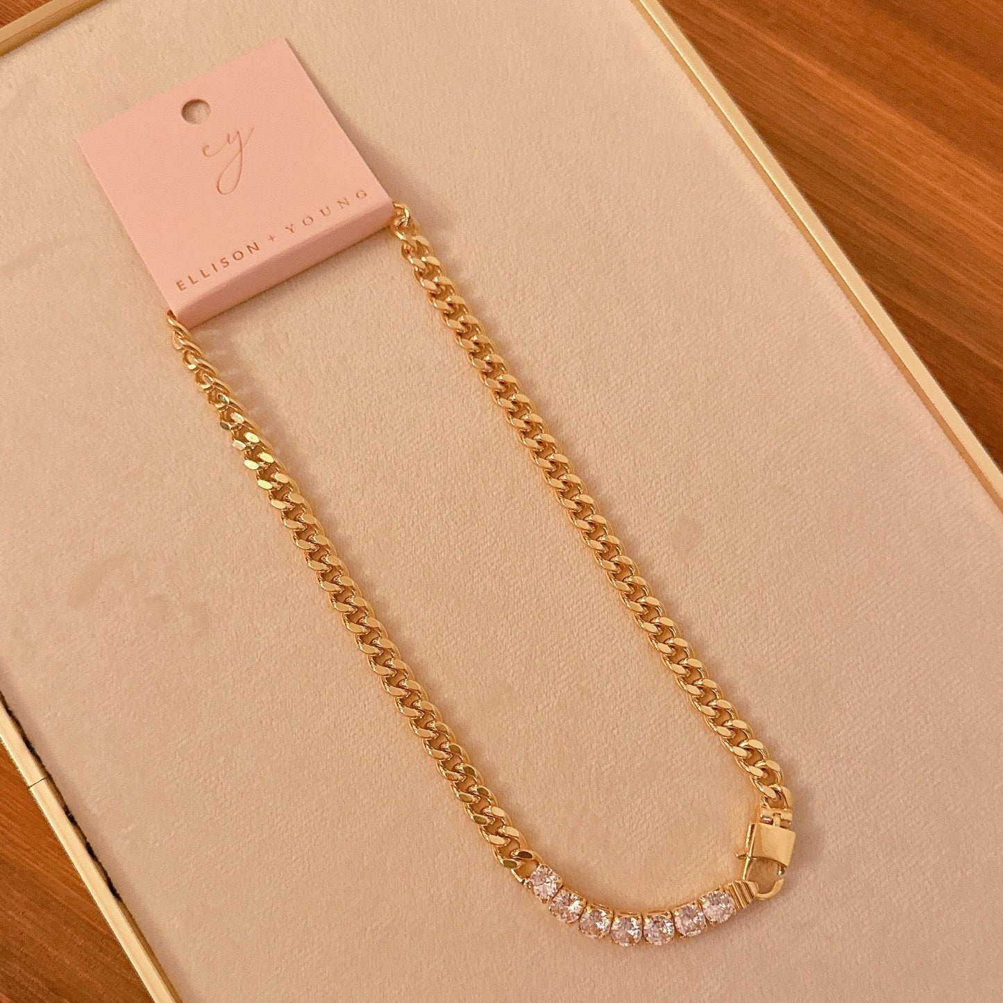 City Glam Chain Necklace by Ellisonyoung.com