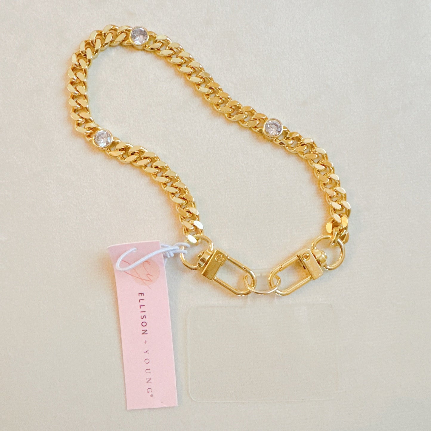 Sparkle Over The Chain Phone Wrist Lanyard by Ellisonyoung.com