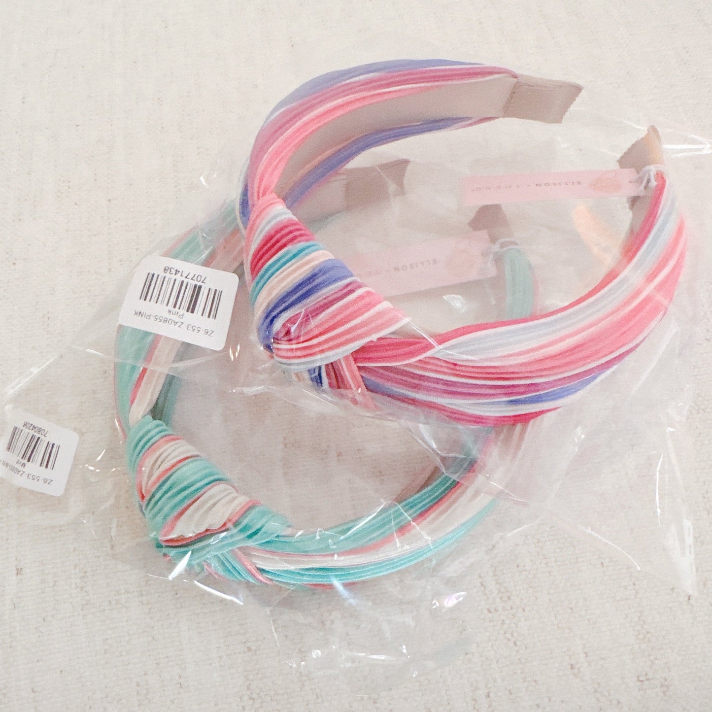 Color Pleats Headband by Ellisonyoung.com