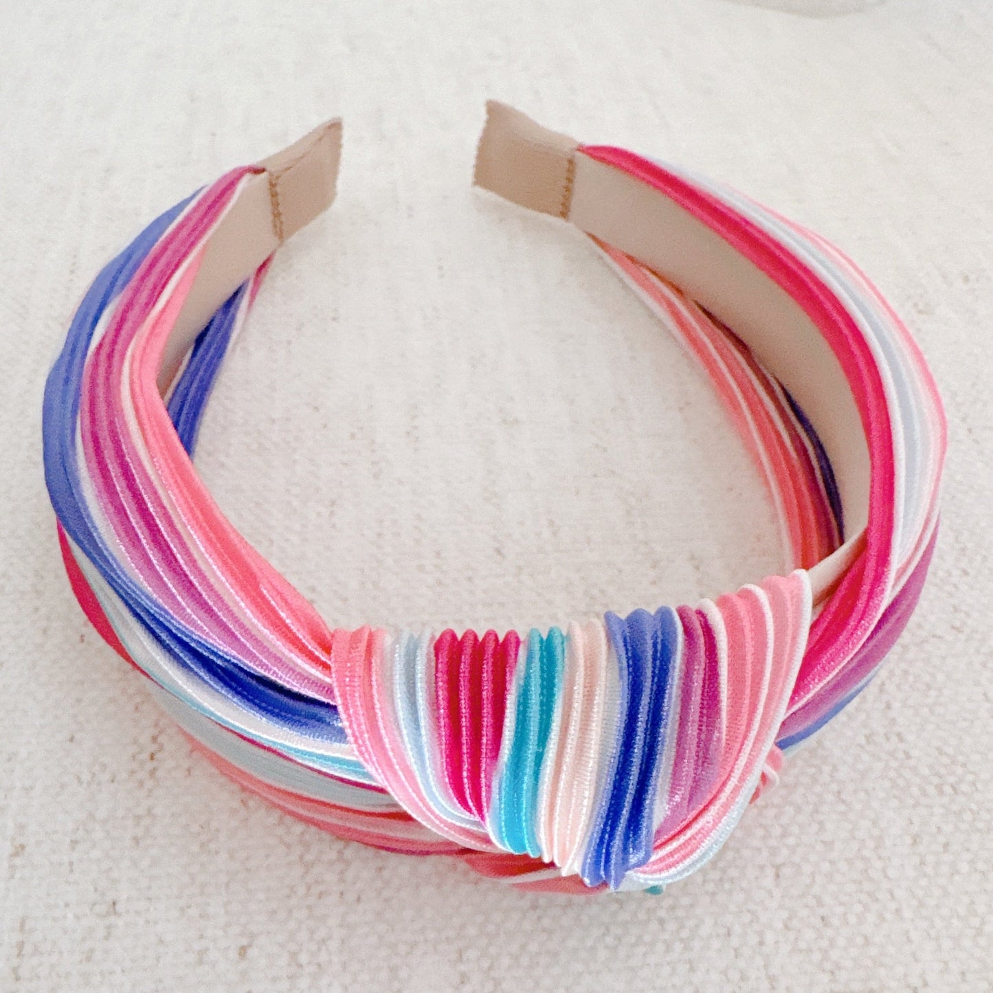 Color Pleats Headband by Ellisonyoung.com