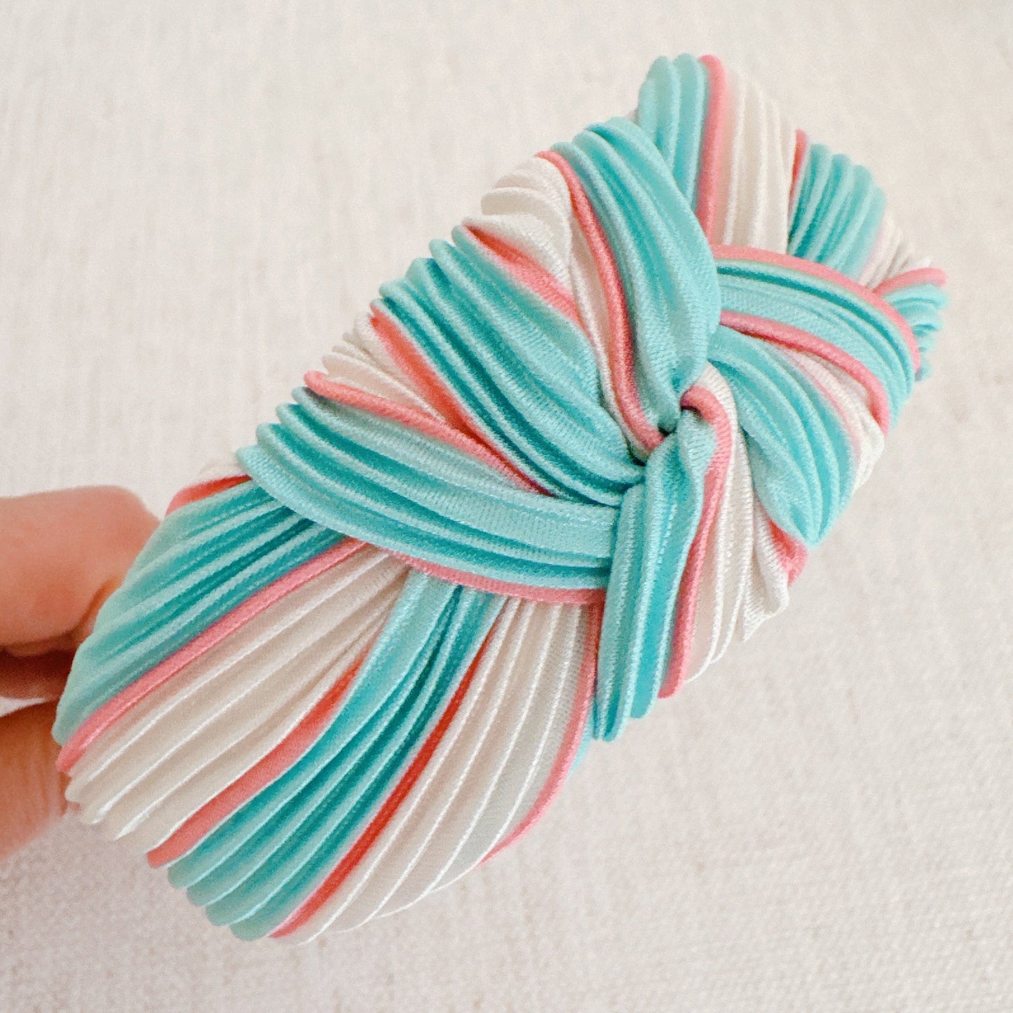 Color Pleats Headband by Ellisonyoung.com