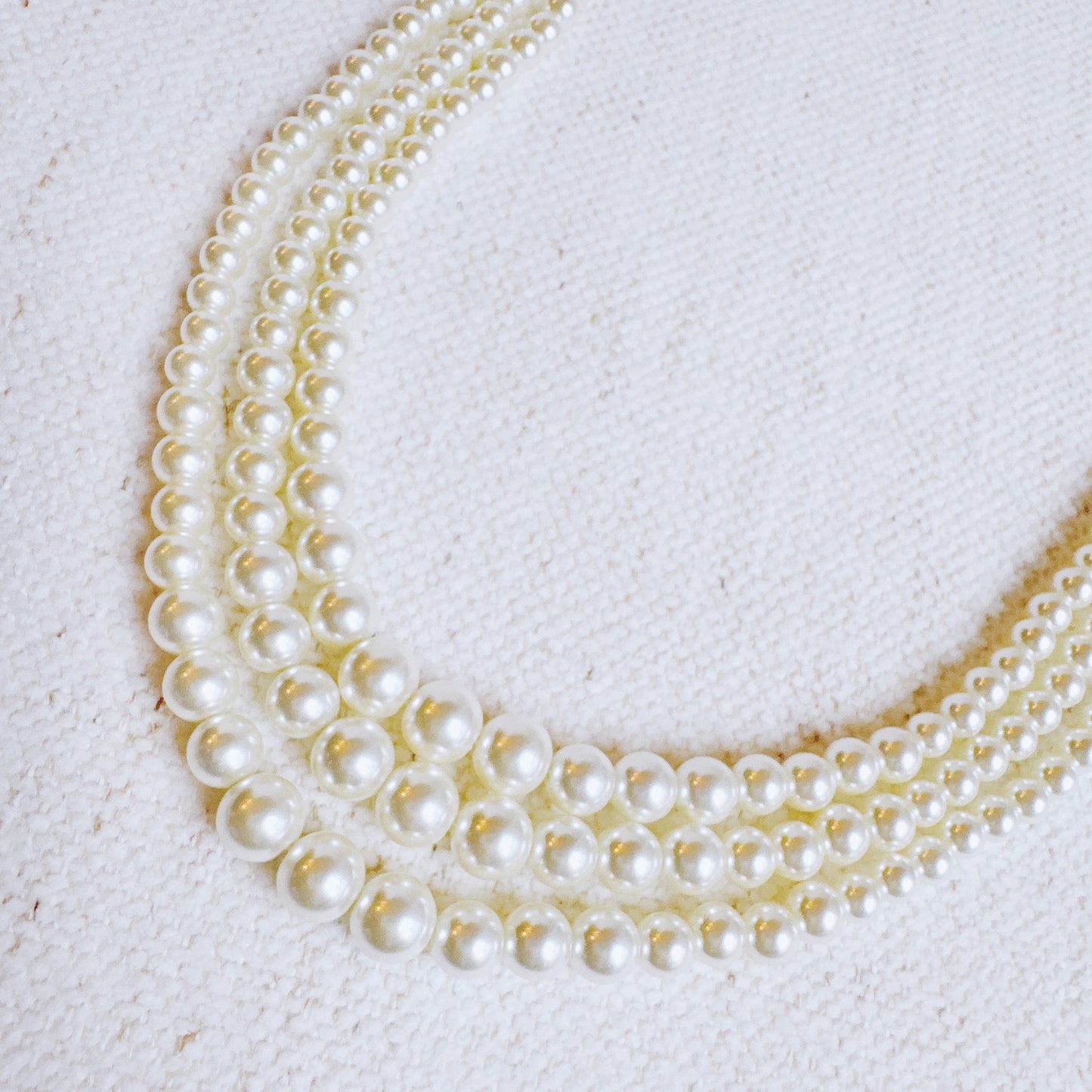 Perfect Pearl Strands Necklace by Ellisonyoung.com
