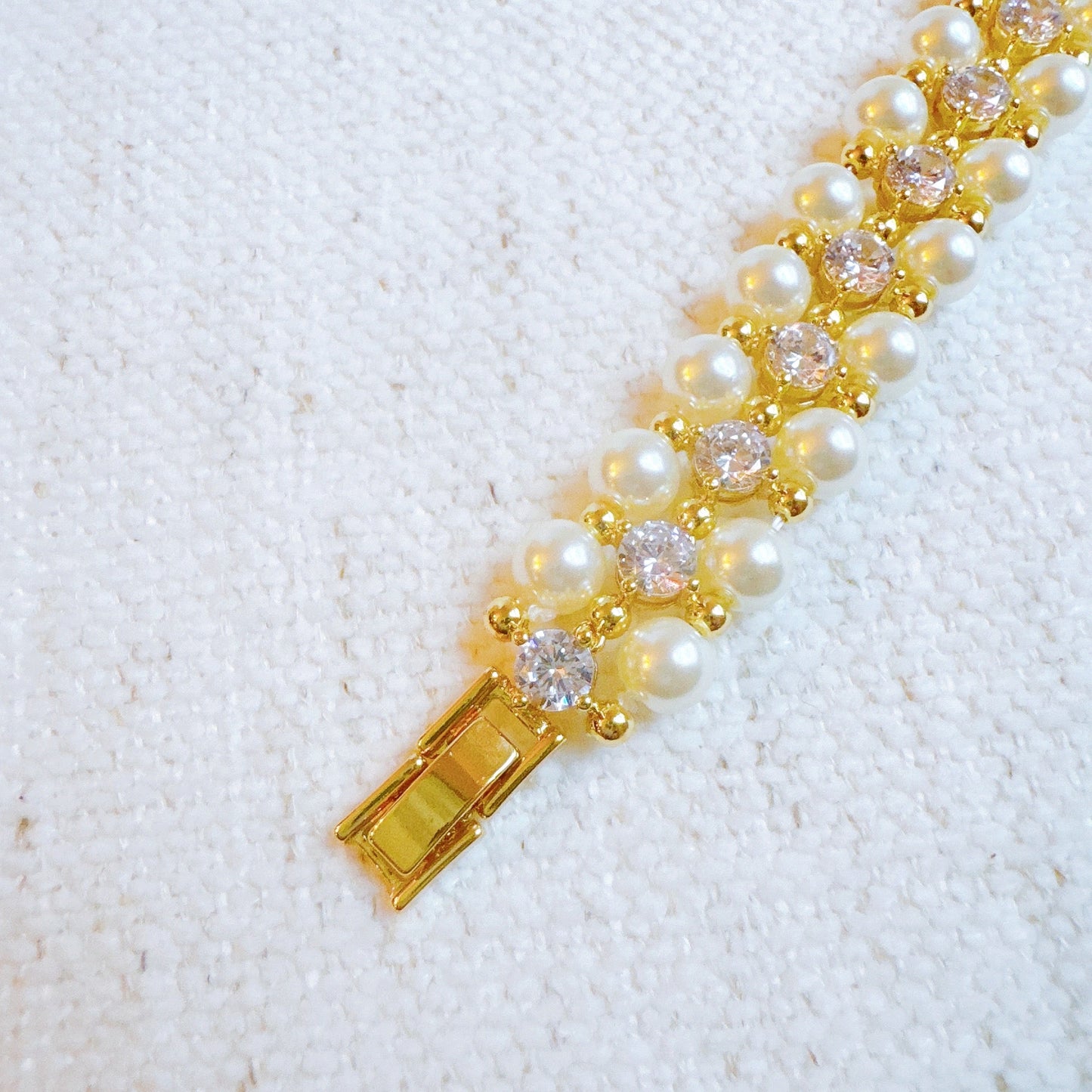 Between Elegance And Sparkle Bracelet by Ellisonyoung.com