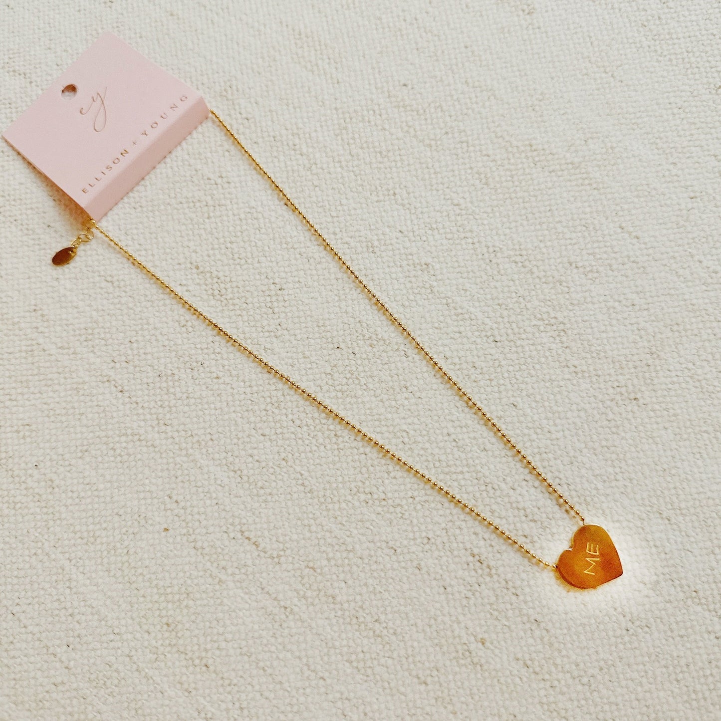 Me And Your Heart Necklace by Ellisonyoung.com