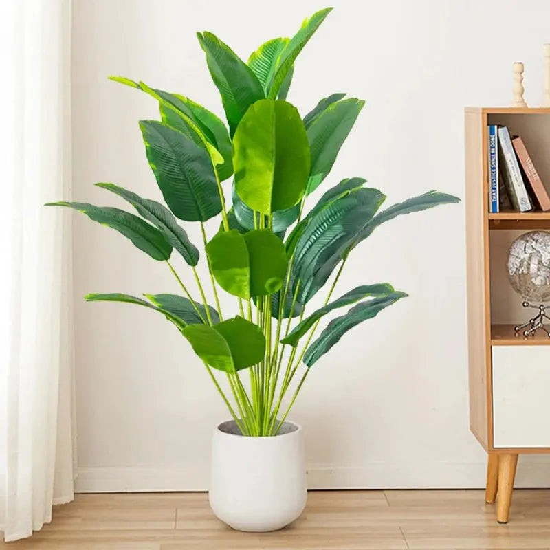1pc Artificial Plants Large Tropical Artificial Palm Tree, Banana, Monstera Plant for Home Decor