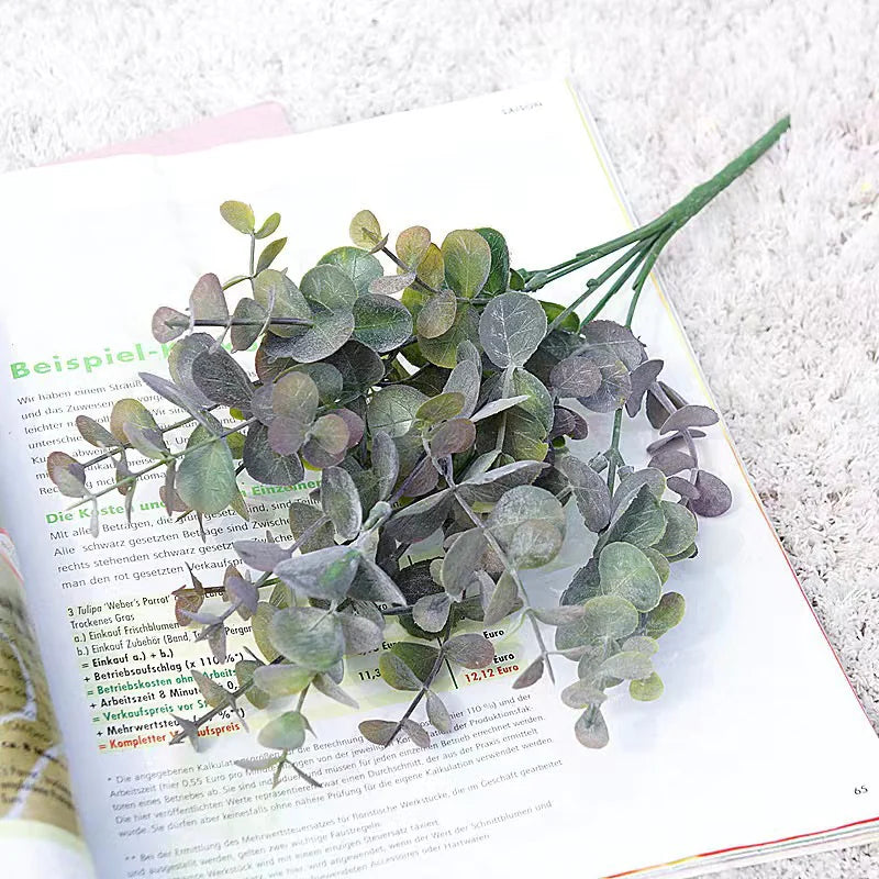 Artificial Eucalyptus Leaves for Home Decor