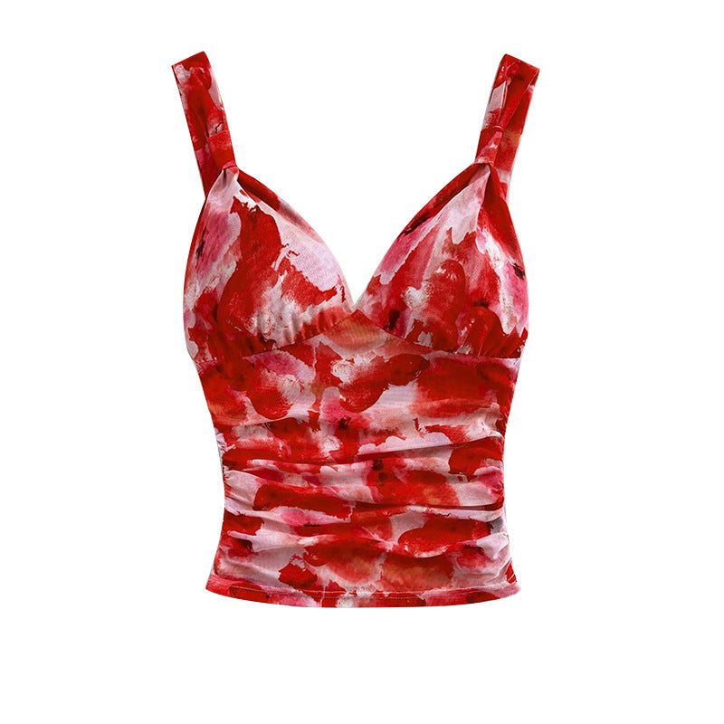 European And American Strap Sexy Beach Vest