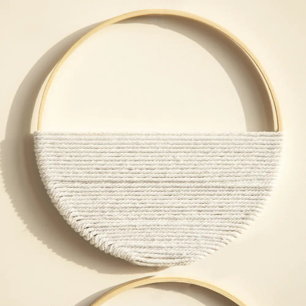 Bohemian Double Circle Wall Handmade Decor