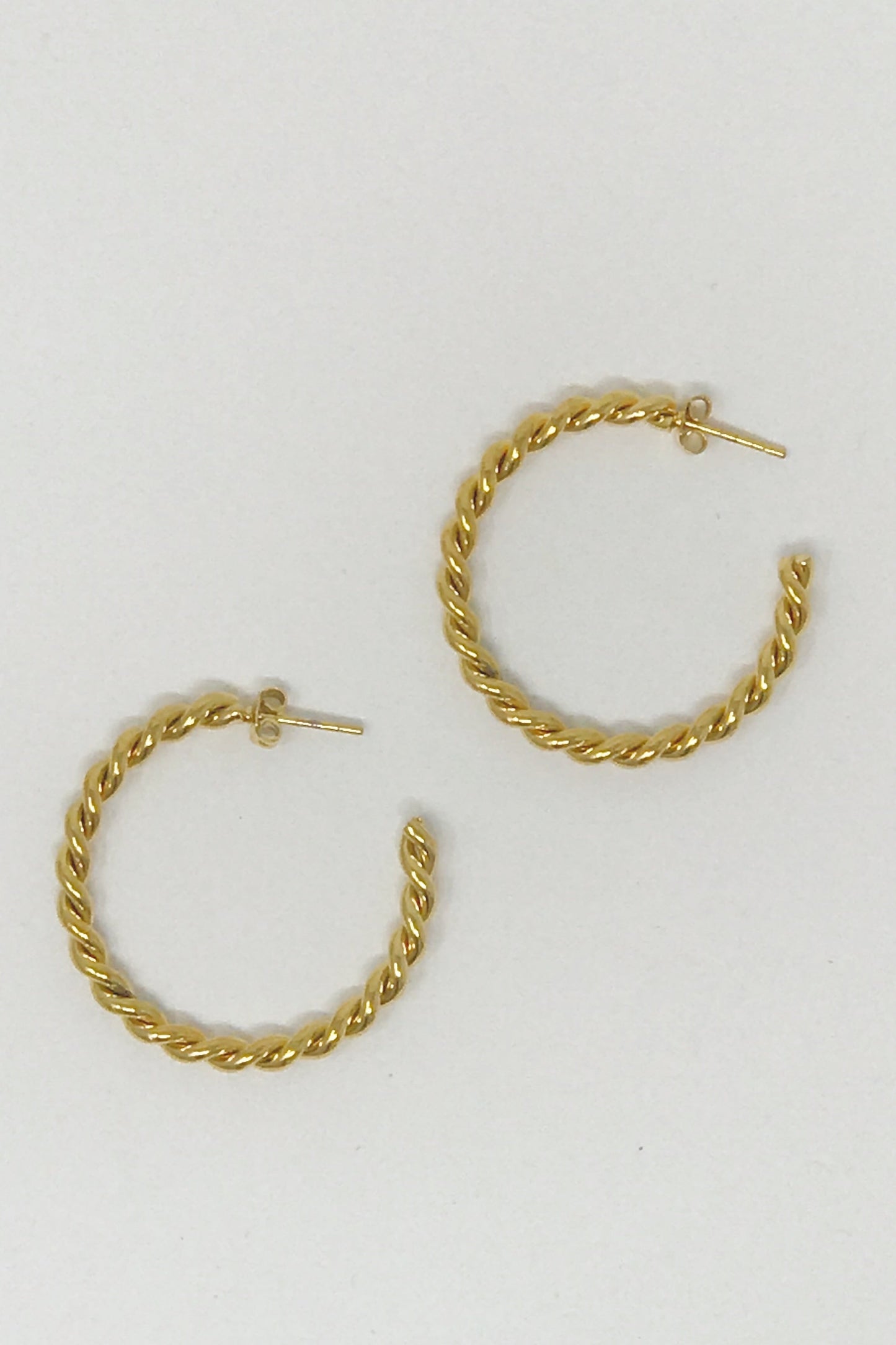 Twisted Sister Hoop Earrings by Ellisonyoung.com