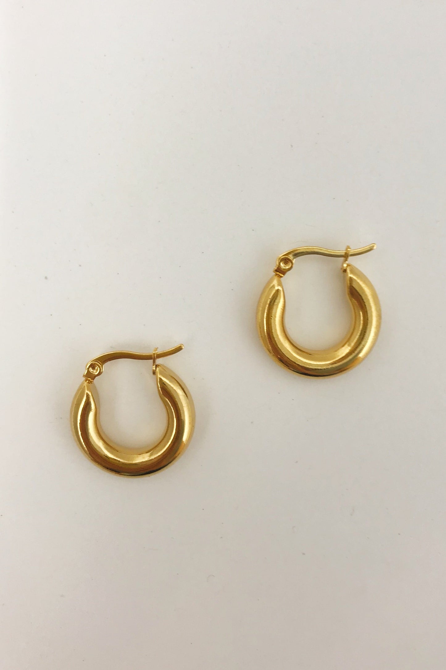 Sienna Huggie Hoop Earrings by Ellisonyoung.com