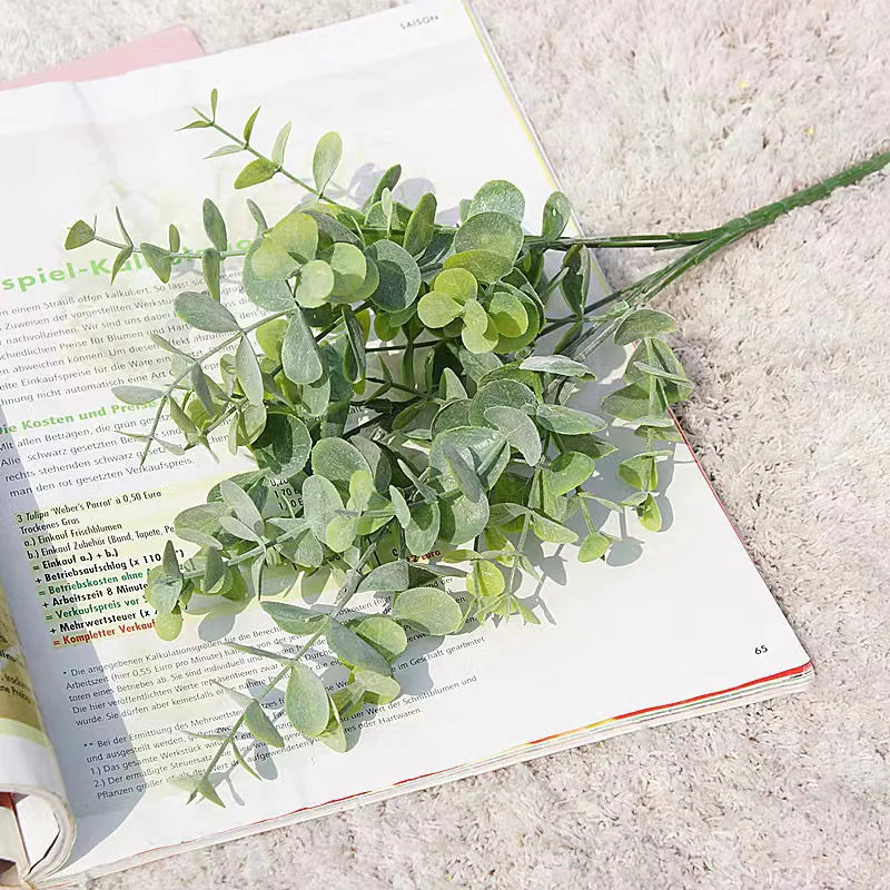 Artificial Eucalyptus Leaves for Home Decor