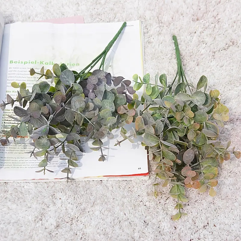 Artificial Eucalyptus Leaves for Home Decor