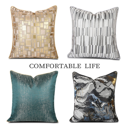 Room Light Luxury Bed Modern Minimalist Bedroom Home Pillow Pillow Cover