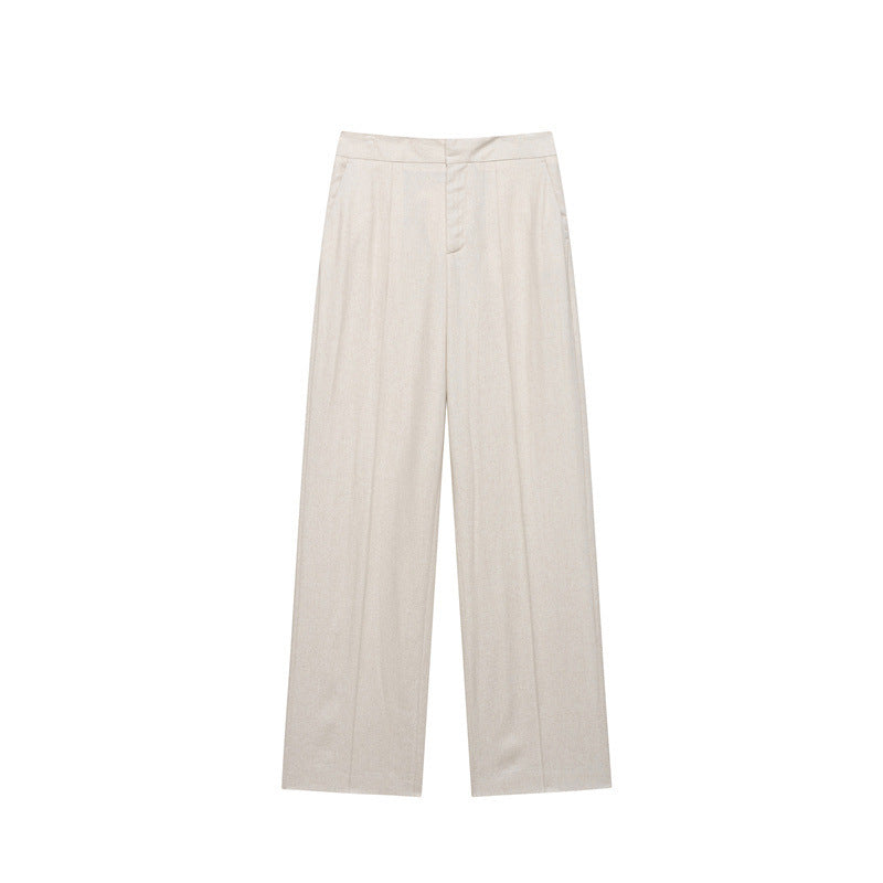 Linen Blended Short Sleeve Suit Coat