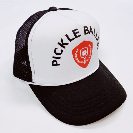 Sporty Pretty Trucker Ball Cap by Ellisonyoung.com