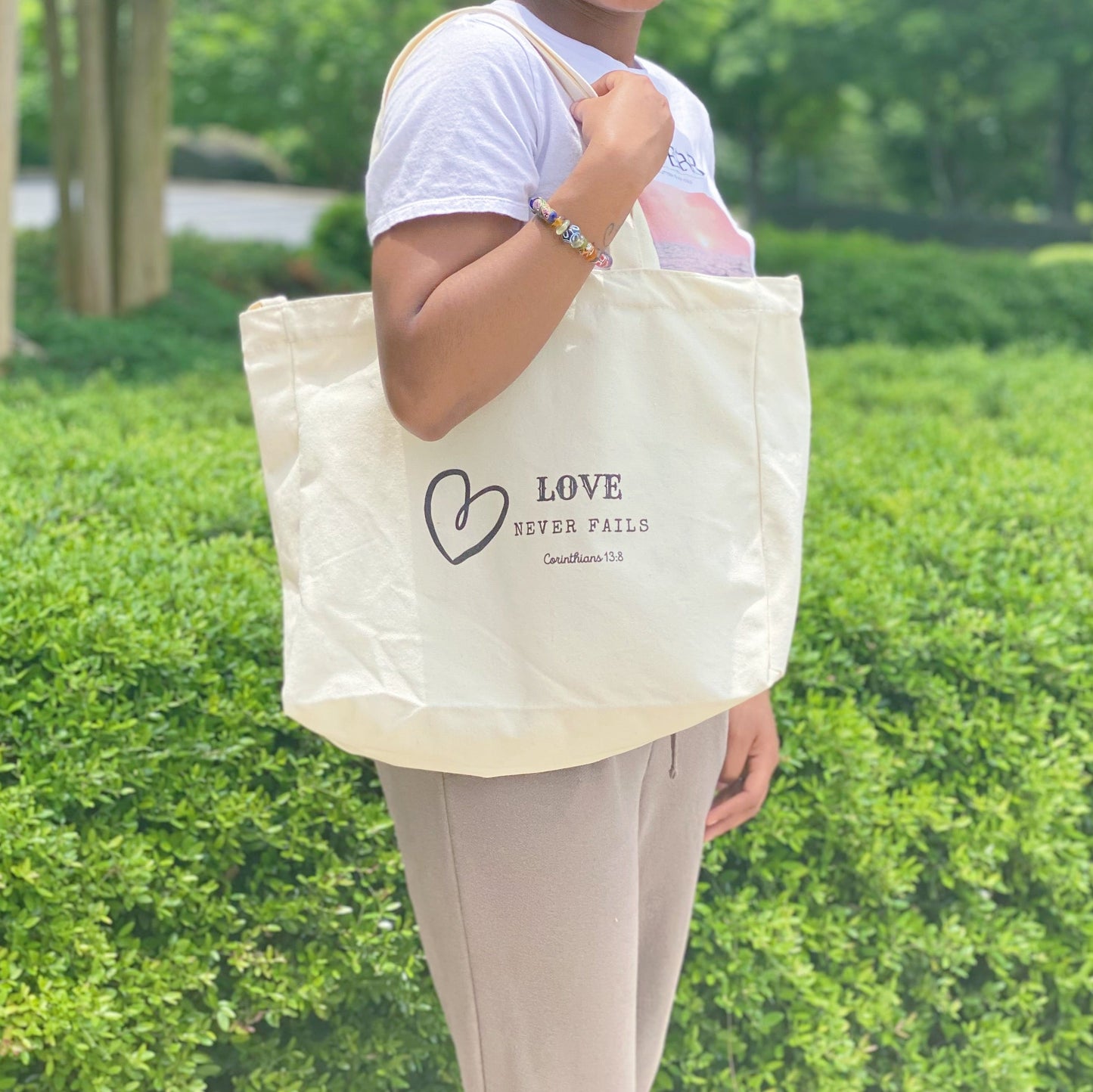 Brighten Your Day Canvas Tote by Ellisonyoung.com