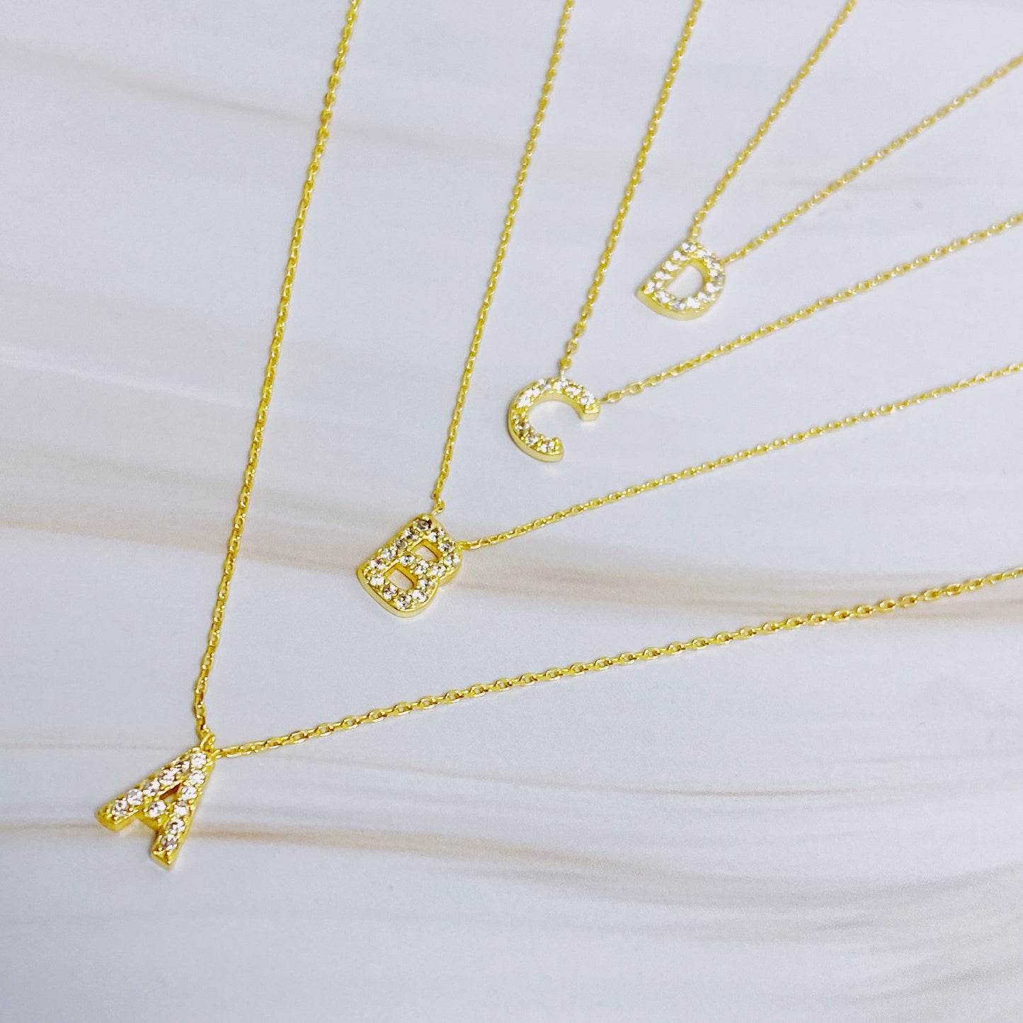 Understated Beauty Initial Necklace by Ellisonyoung.com