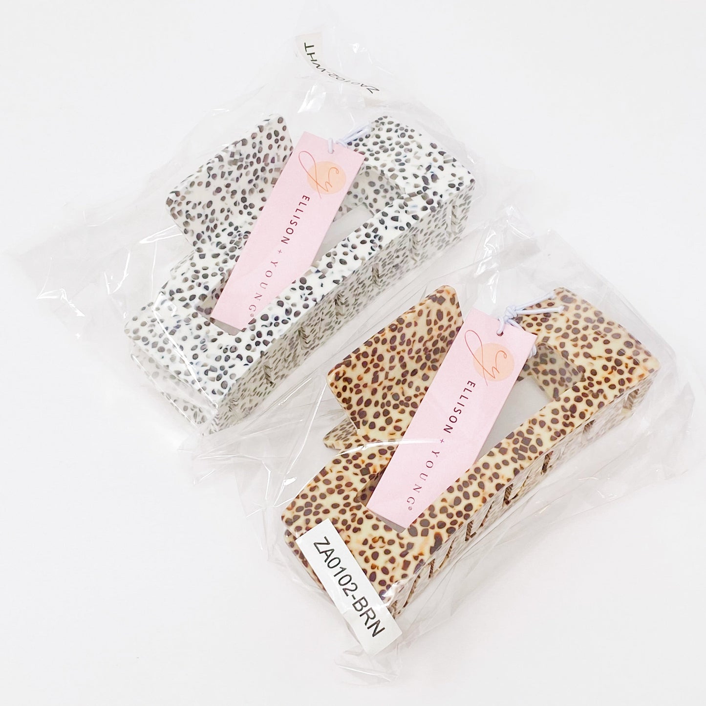 Spotted Elegance Full Hair Claw by Ellisonyoung.com