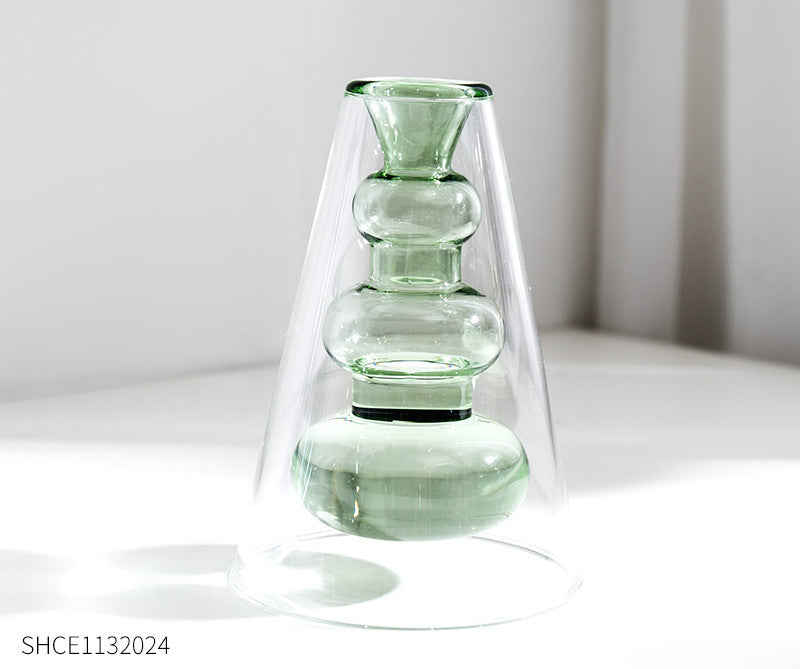 European Style Glass Vase